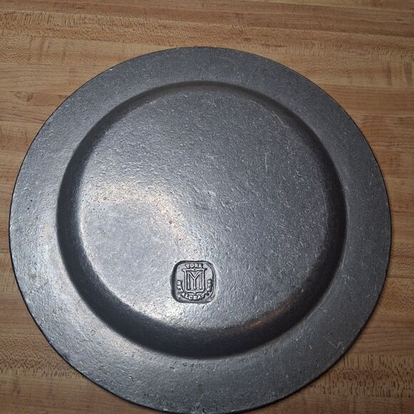 Vintage 1976 Bicentennial Pewter Plates Set of 3 - York MetalCrafters Wilton... - Picture 8 of 8